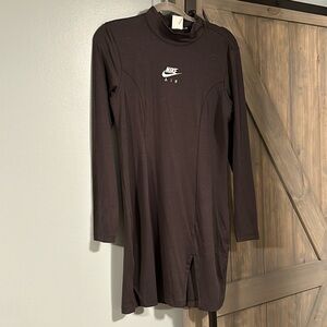 Nike | Dresses | Nike Long Sleeve Mini Dress | Poshmark
